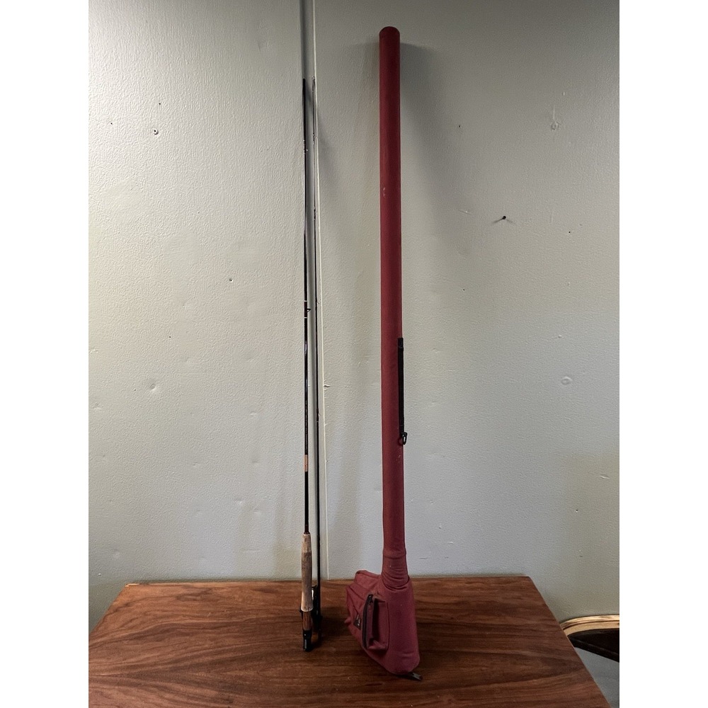 Vintage Pro Angler Tournament Pro Graphite Fly Fishing Rod With Cortland Crown 2